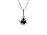Amore January Birthstone Necklace