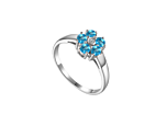 Daisy Blue Ring