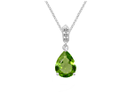 Drizzle Peridot Necklace