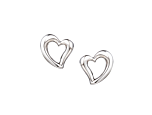 'Love & Kisses' Moonlight Hearts Earrings
