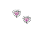 Desire Pink Sapphire Earrings
