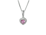 Desire Pink Sapphire Necklace