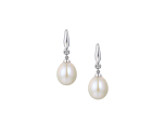 Helios Freshwater Pearl & Cubic Zirconia Earrings