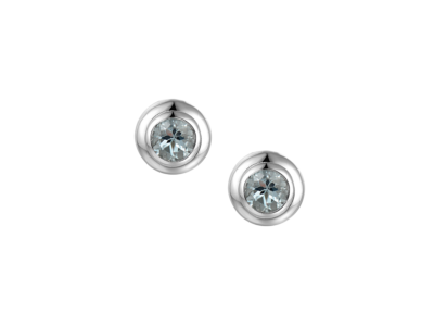 Amore March Birthstone Earrings