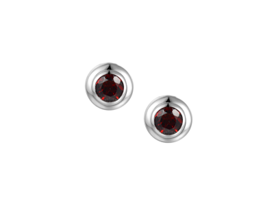 Amore January Birthstone Earrings