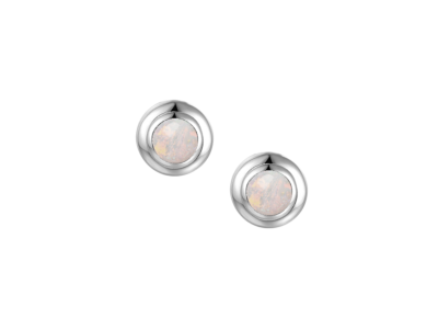 Amore October Birthstone Earrings