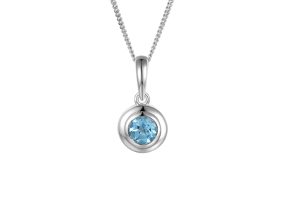 Amore December Birthstone Necklace