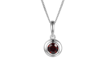 Amore January Birthstone Necklace