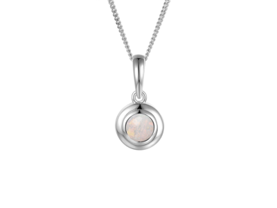 Amore October Birthstone Necklace
