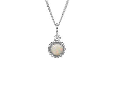 October Birthstone Opal Vita Necklace