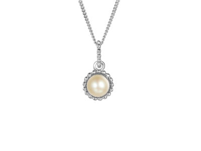 June Birthstone Pearl Vita Necklace