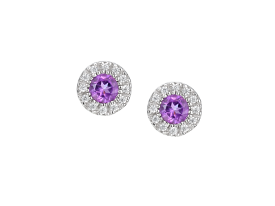 Sweet Violet Earrings