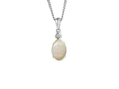 Spicy Opal Necklace