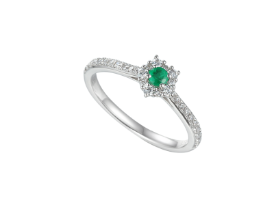 Classico Emerald Ring