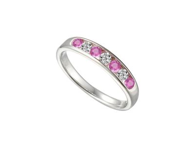 Everlasting Pink Sapphire Ring