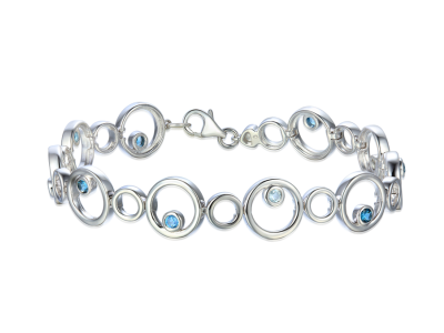 Circlet Blue Bracelet
